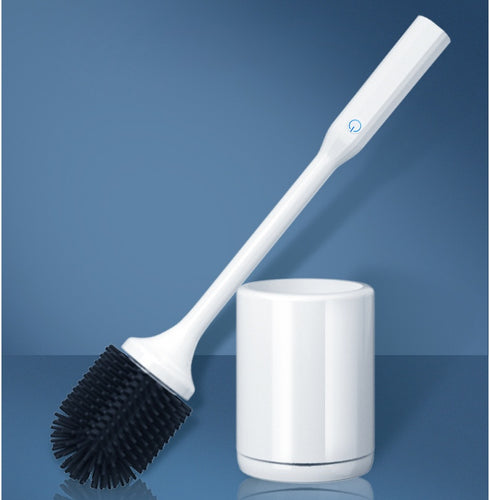 Toilet Brush Rubber Head Holder Cleaning Brush For Toilet Wall