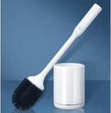 Toilet Brush Rubber Head Holder Cleaning Brush For Toilet Wall