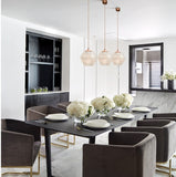 Glass Chandelier Living Room Dining Room Bar Art Bedside