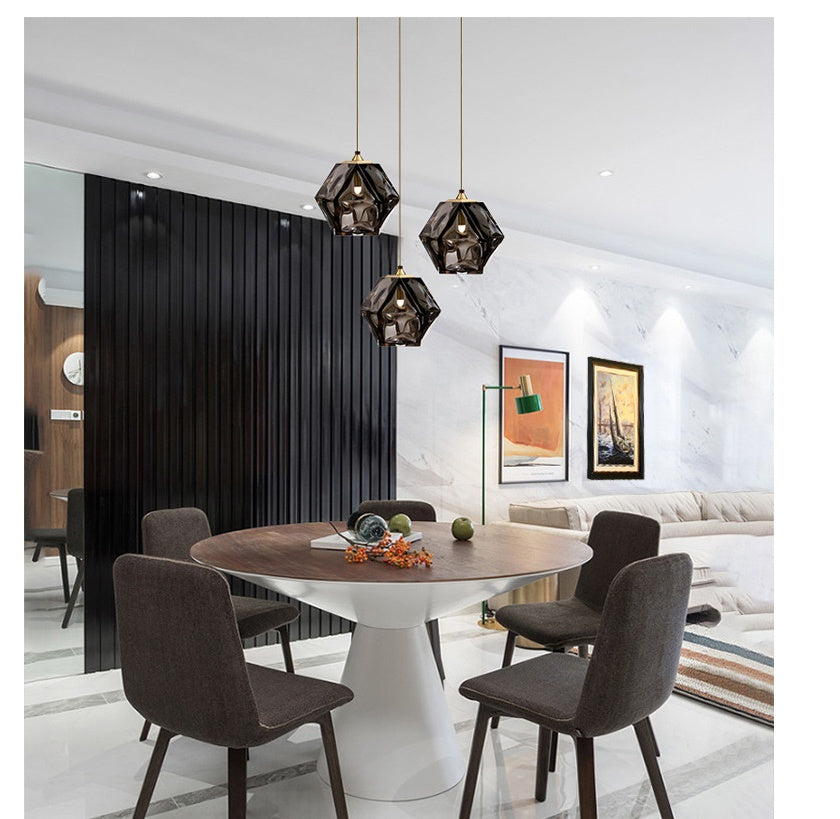Glass Chandelier Living Room Dining Room Bar Art Bedside