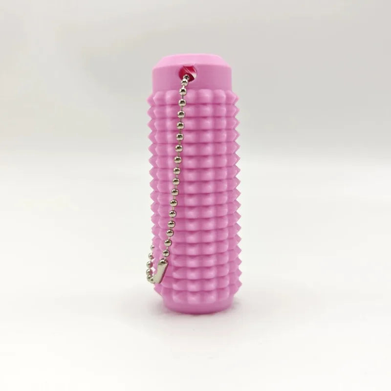 Anxiety Relief Tactile Sensory Keychain - BPA-Free Fidget Toy for Stress Relief at Work - Portable Spiky Grip Tool