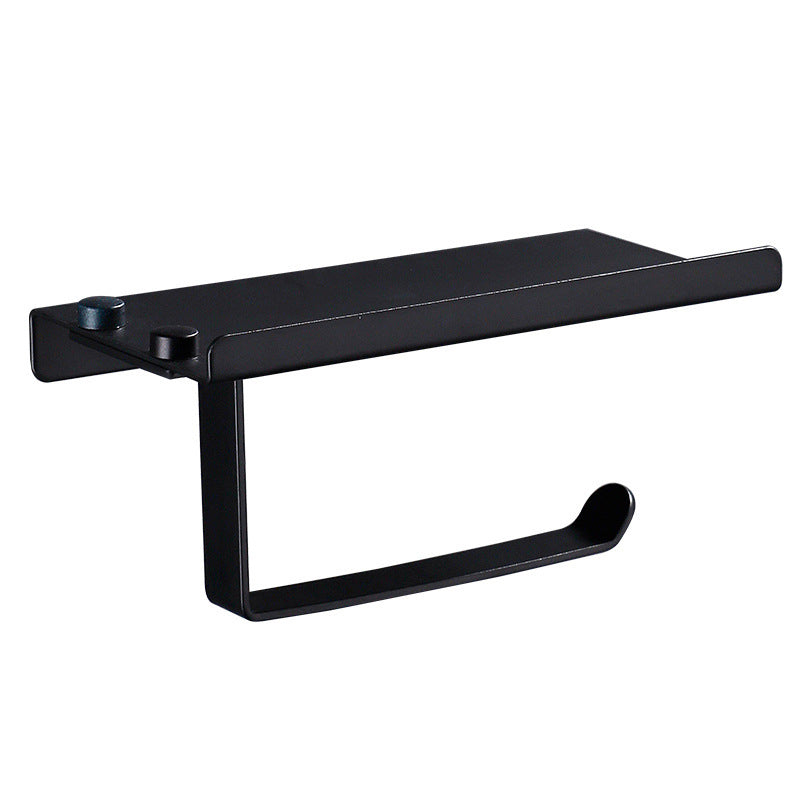 304 stainless steel phone towel rack toilet paper holder bathroom