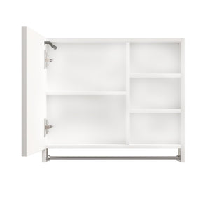 Modern 32x28 Inch Bathroom Cabinet With Mirror And LED Lights