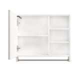 Modern 32x28 Inch Bathroom Cabinet With Mirror And LED Lights