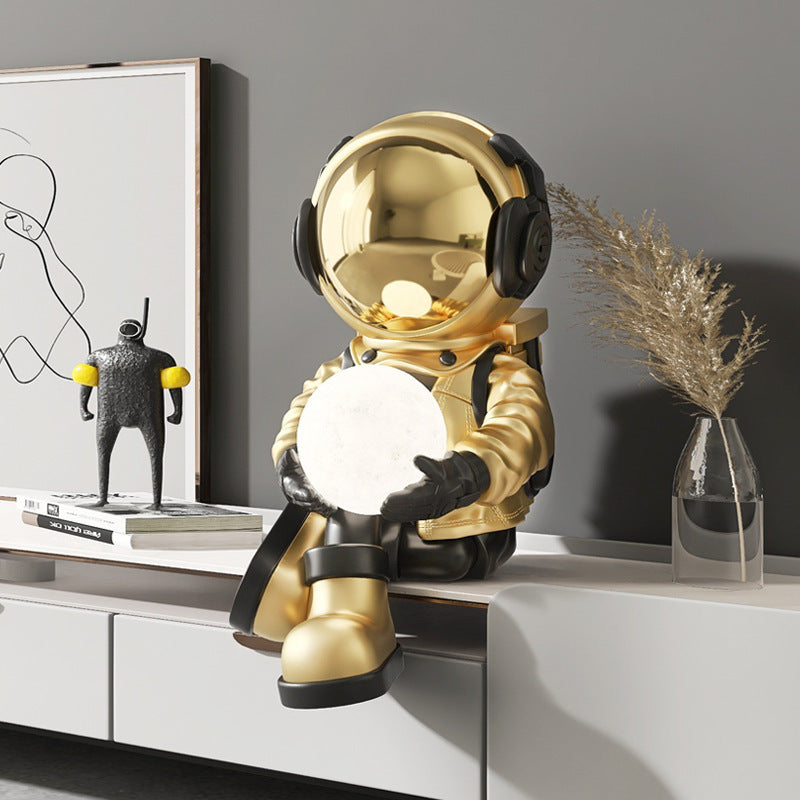 Astronaut Living Room Accessories Porch TV Cabinet Night Light