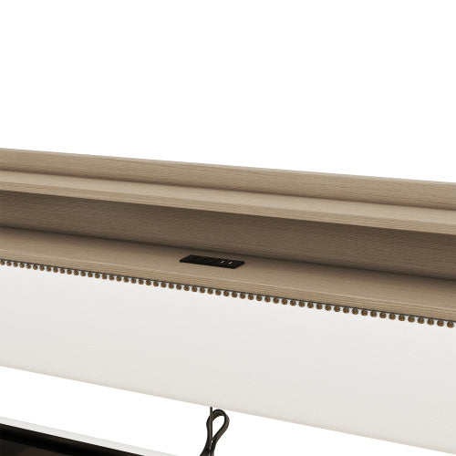 Twin Size Daybed With Drawers, Upholstered White