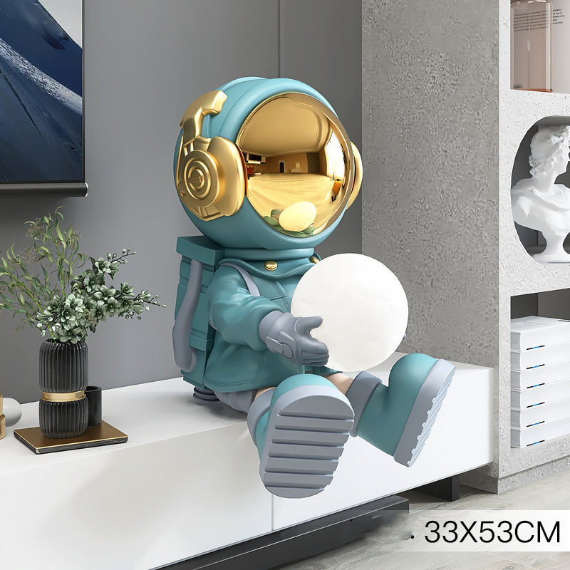 Astronaut Living Room Accessories Porch TV Cabinet Night Light
