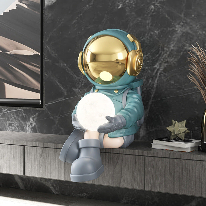 Astronaut Living Room Accessories Porch TV Cabinet Night Light