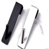 S-Shape Stainless Steel Shower Door Towel Rack - Stylish Bathroom Bathrobe Hanger for Space-Saving Organization