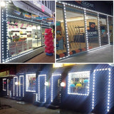 LED Waterproof Module Light, One Board With 60 Lights And 10ft White Light,