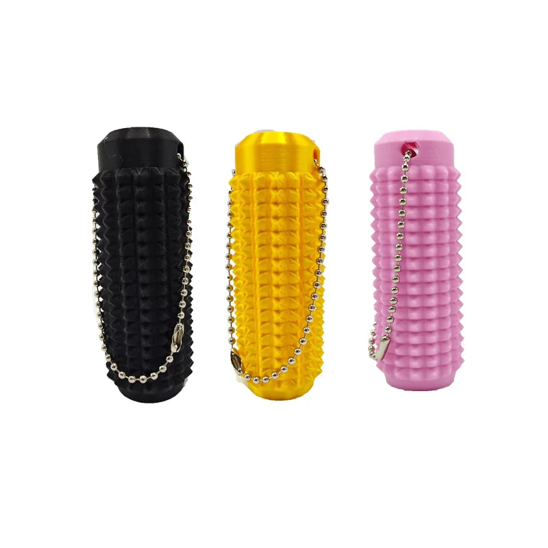 Anxiety Relief Tactile Sensory Keychain - BPA-Free Fidget Toy for Stress Relief at Work - Portable Spiky Grip Tool